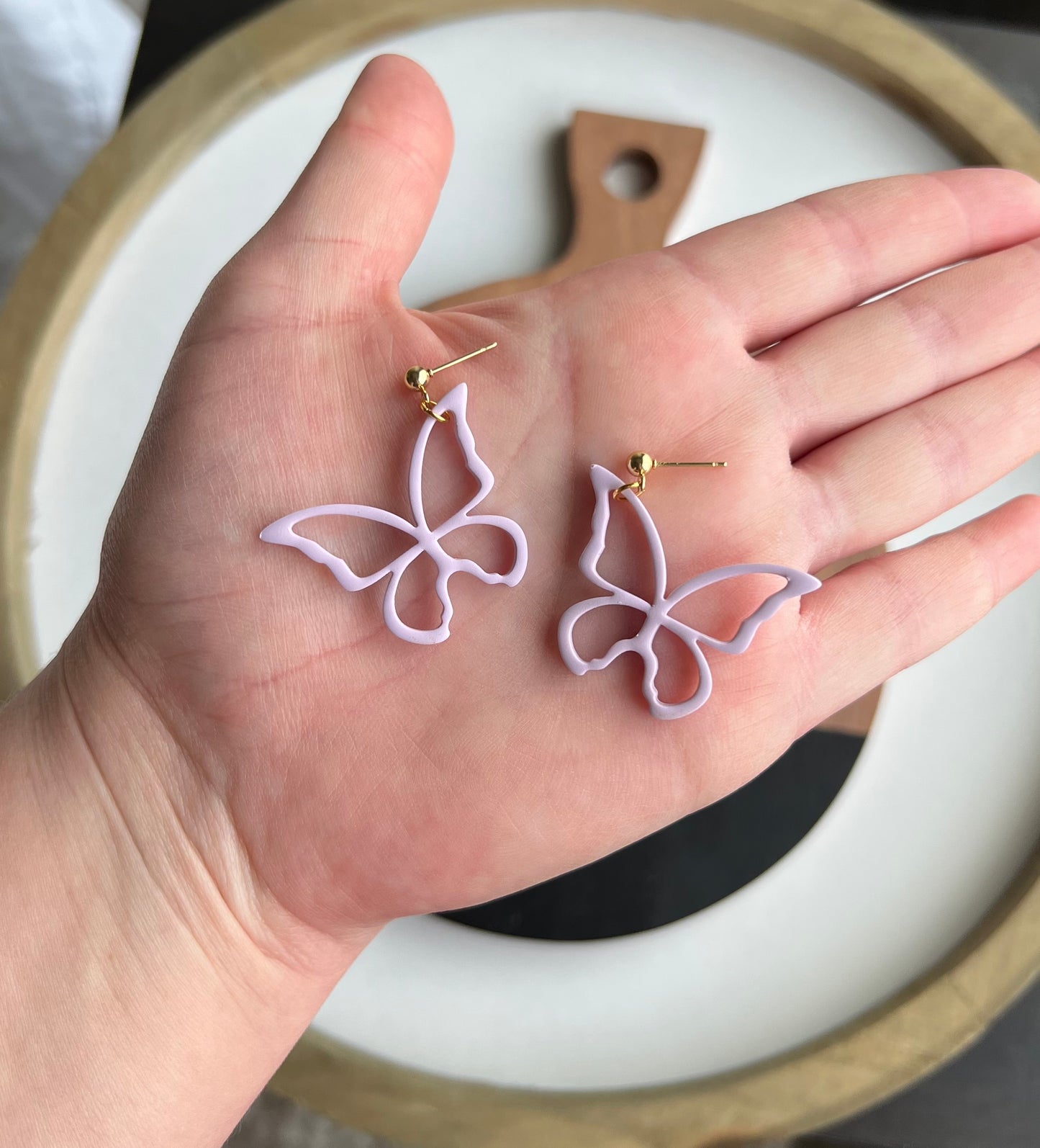 Butterfly Outline - Purple - PRE ORDER