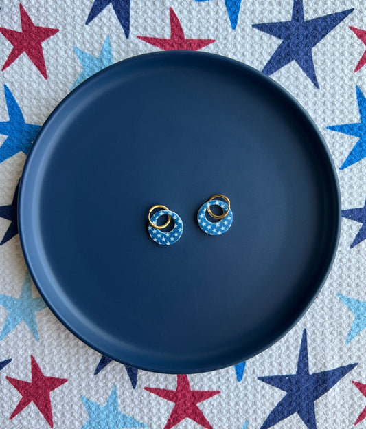 Blue Star Hoops
