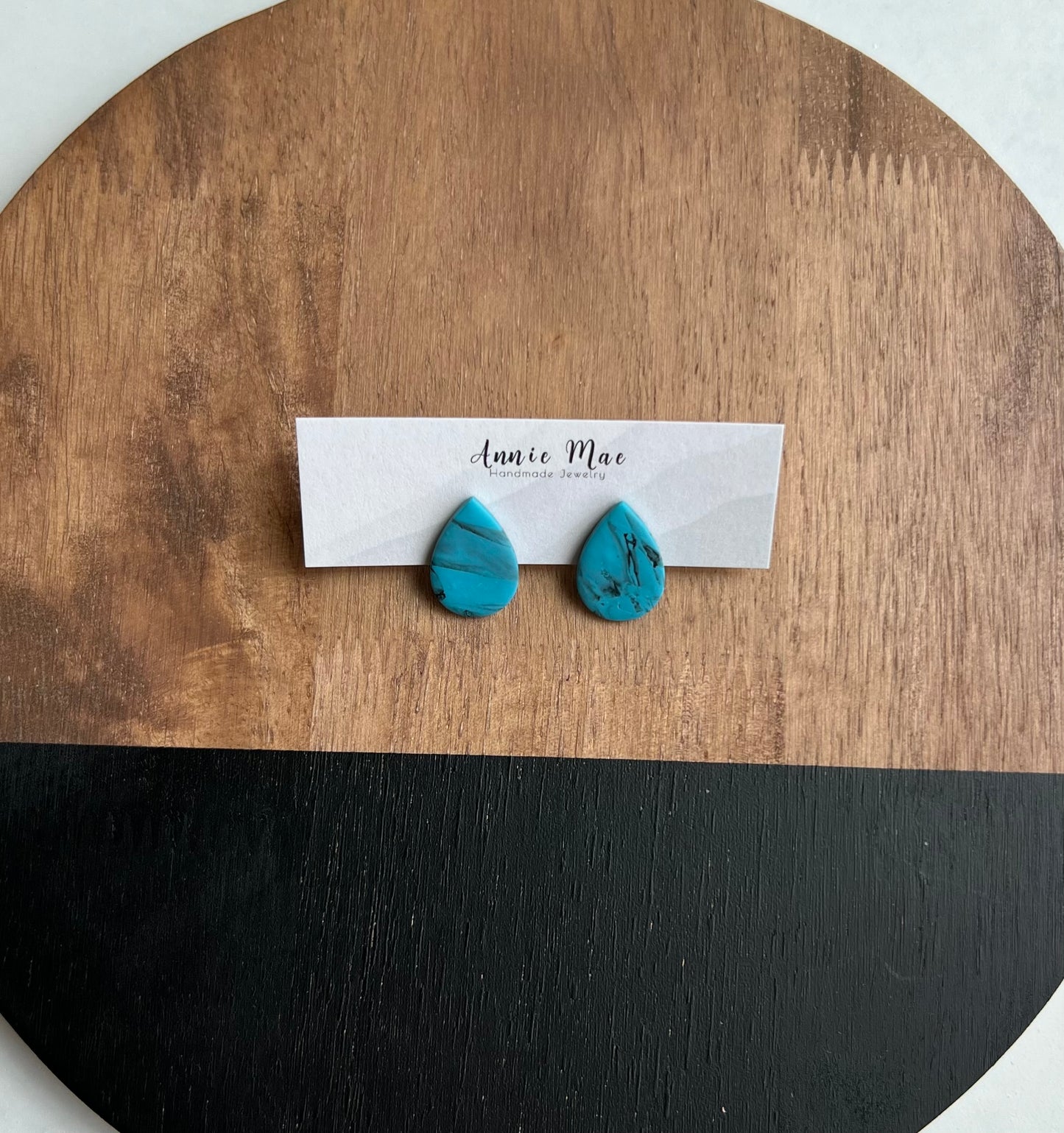 Large Turquoise Stud