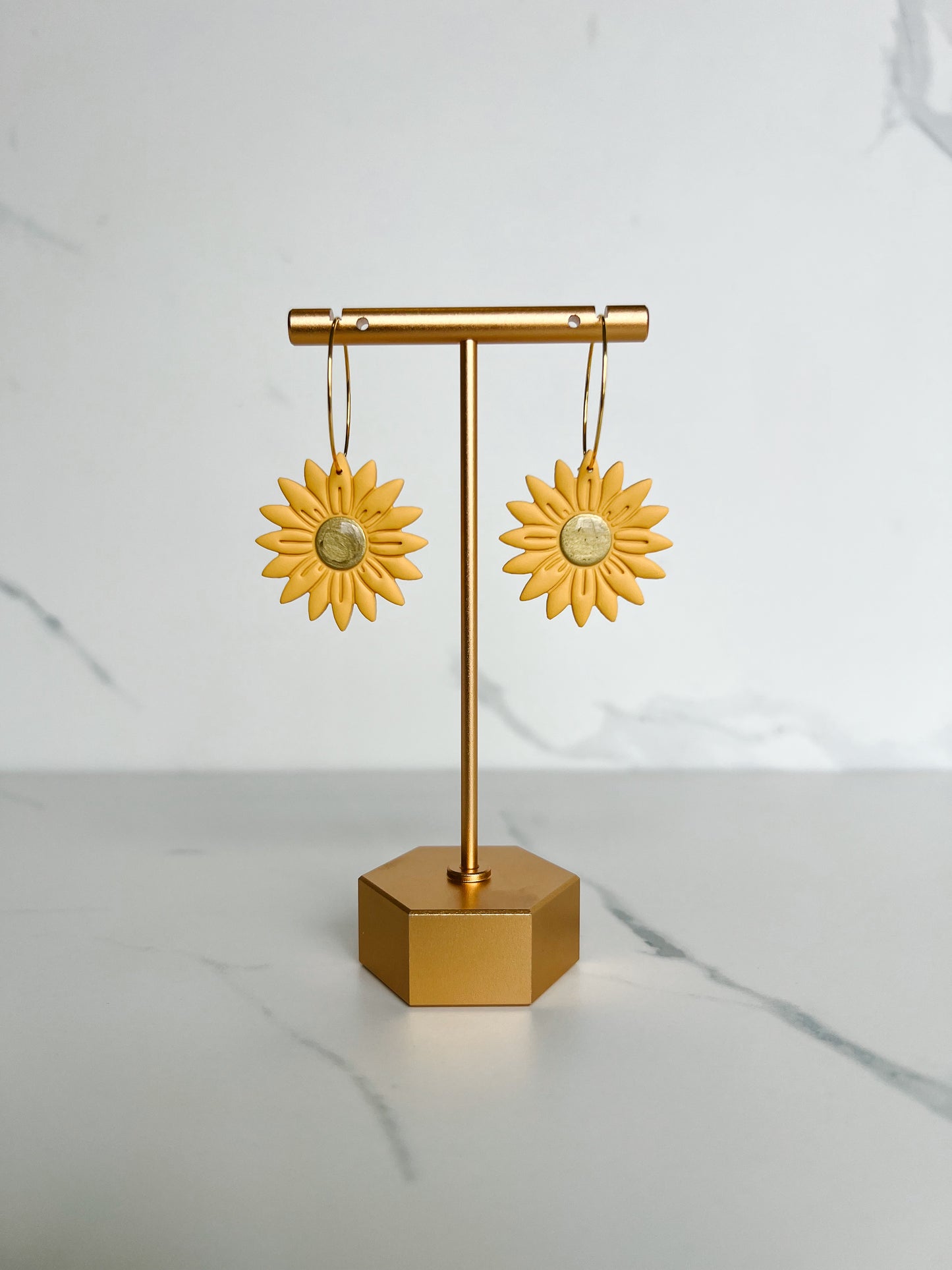Flower Hoop - Lemon Sorbet