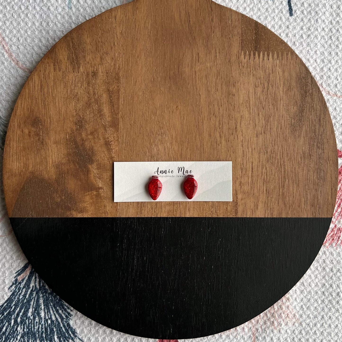 Glitter Light Bulb Studs