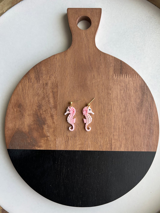 Pink Ombré Seahorses