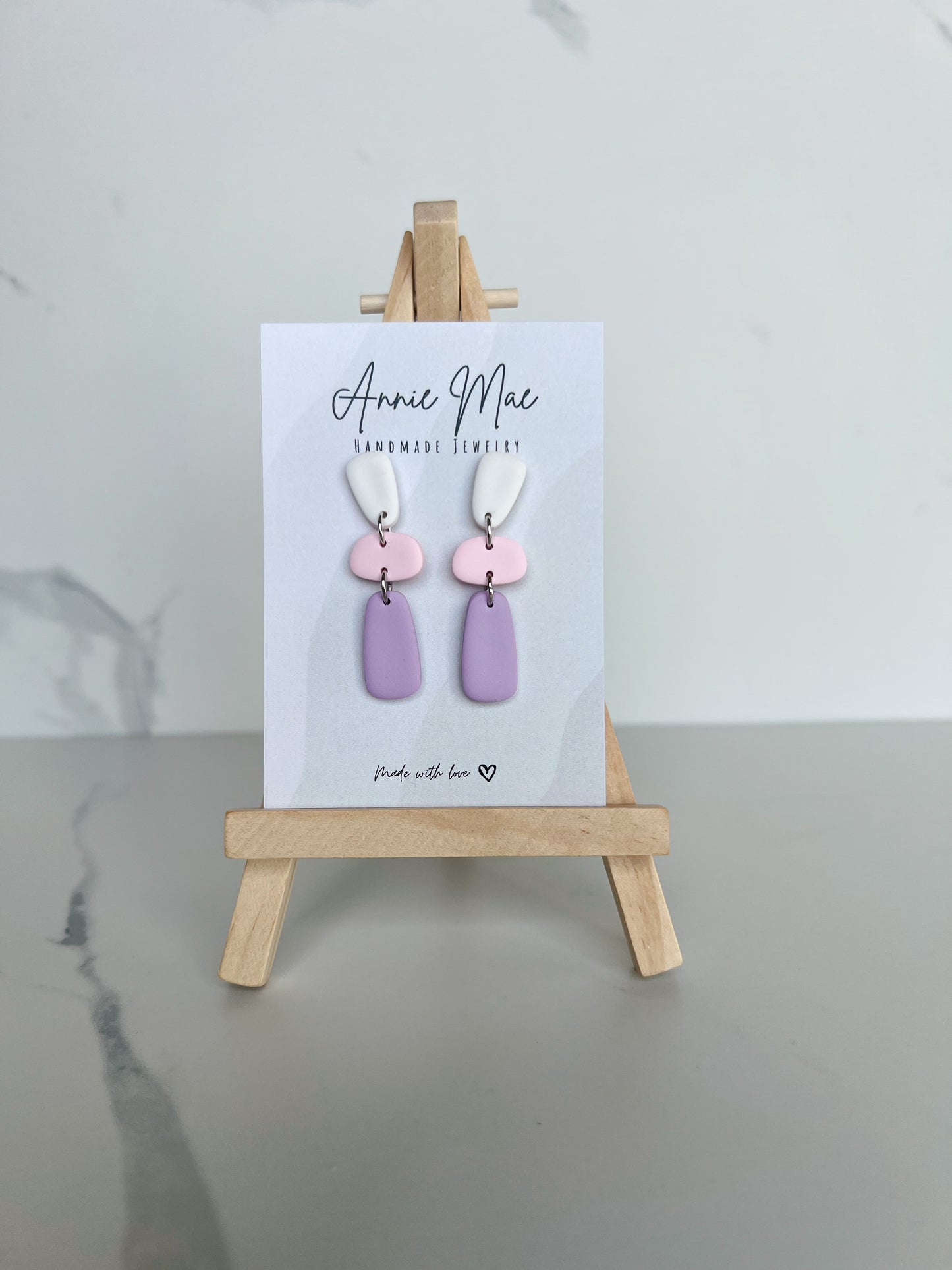 Faith - White, Pink & Purple