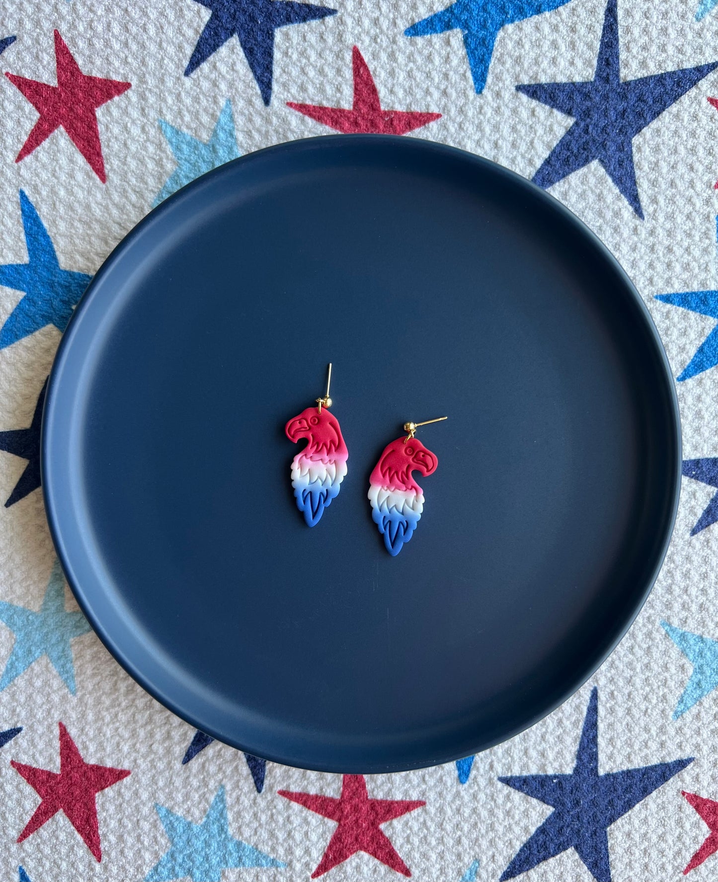 Patriotic Ombré Eagle