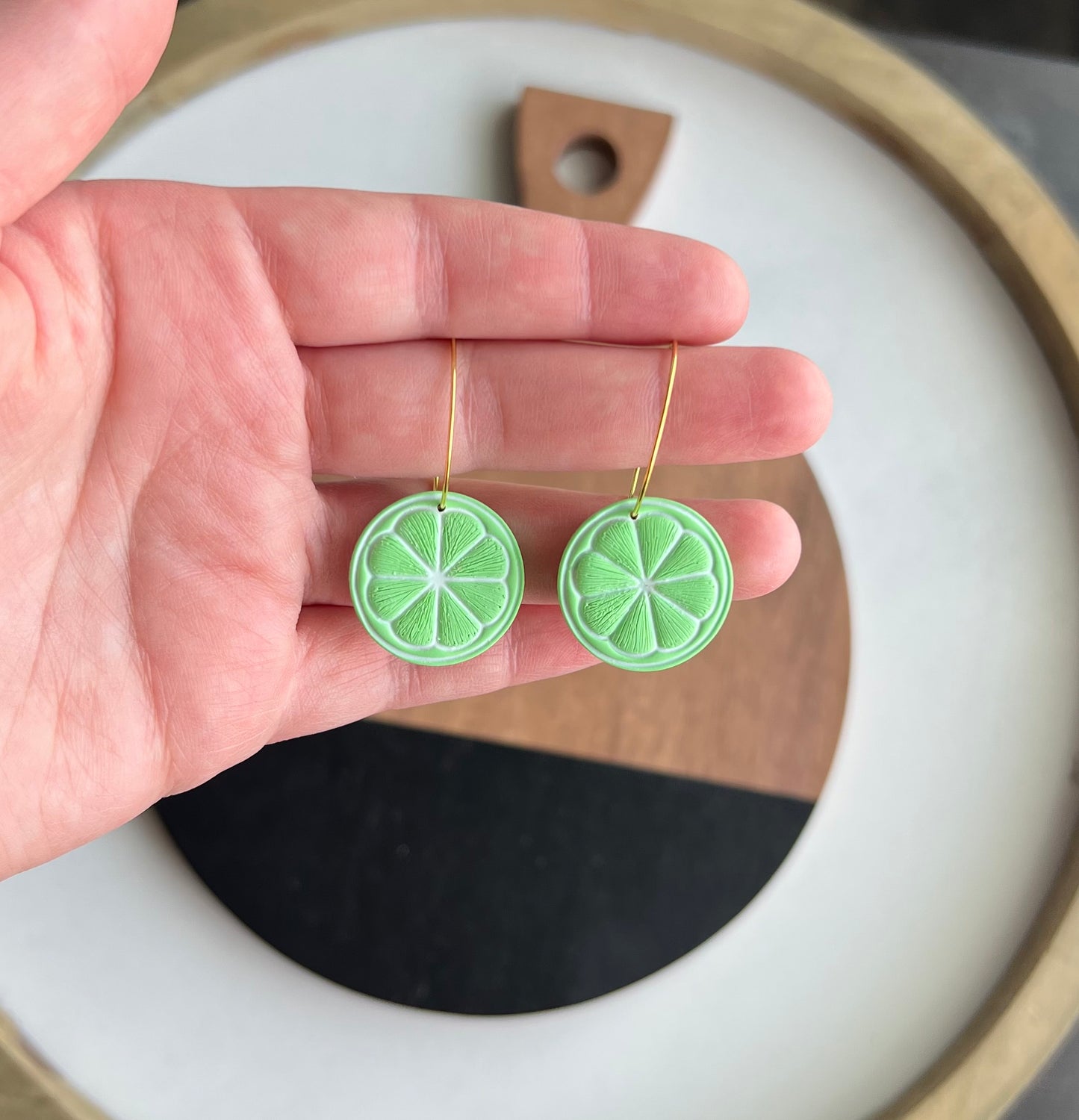 Lime Hoops - PRE ORDER