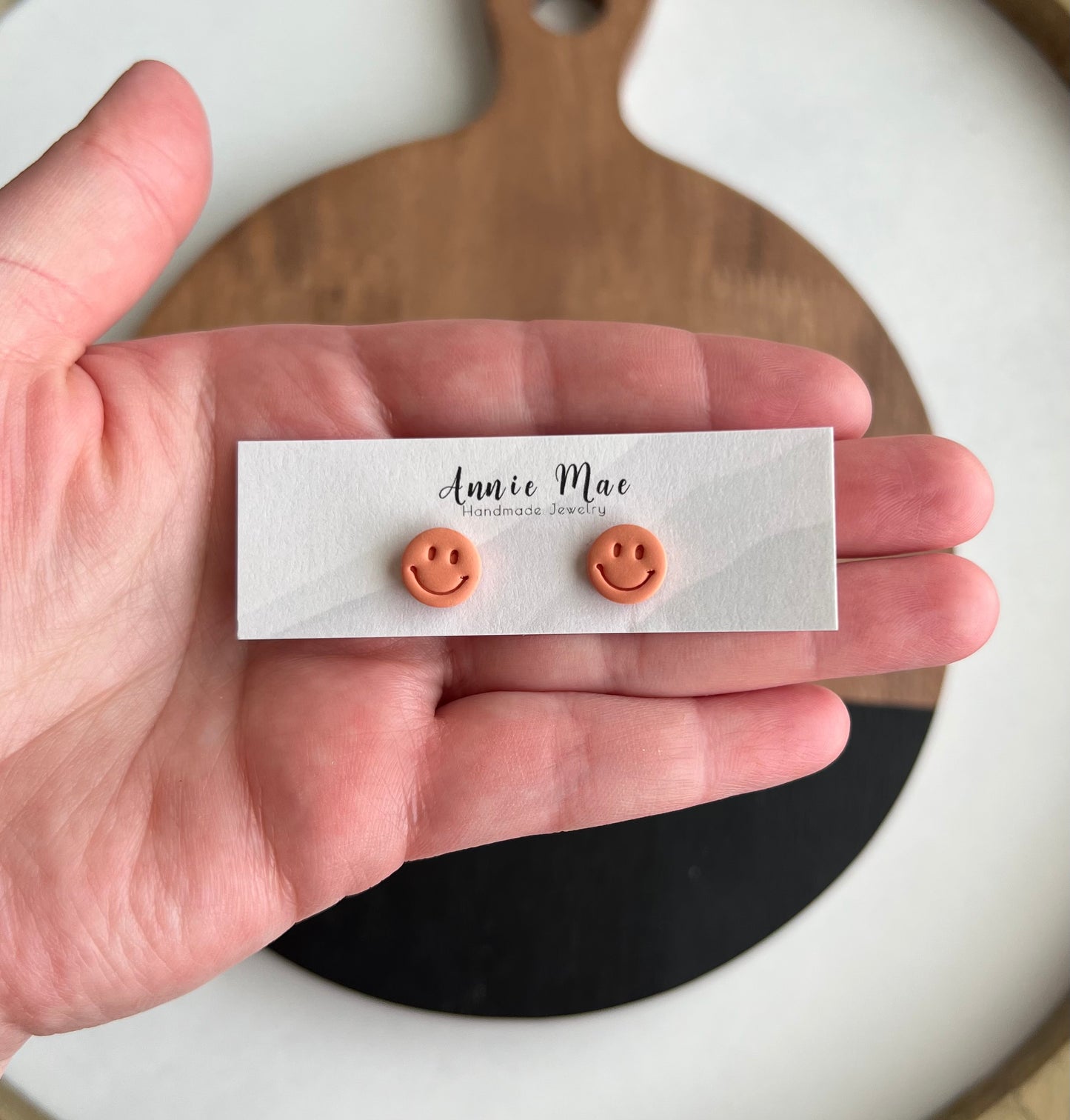 Neutral Smiley Stud Pack