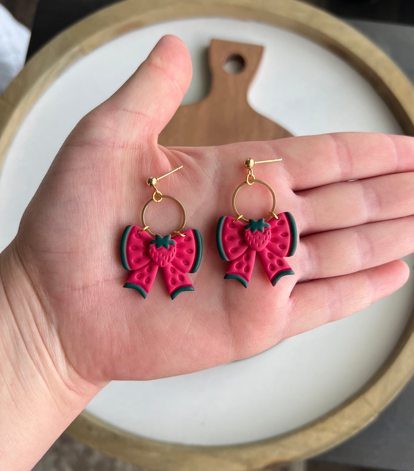 Strawberry Bows - PRE ORDER
