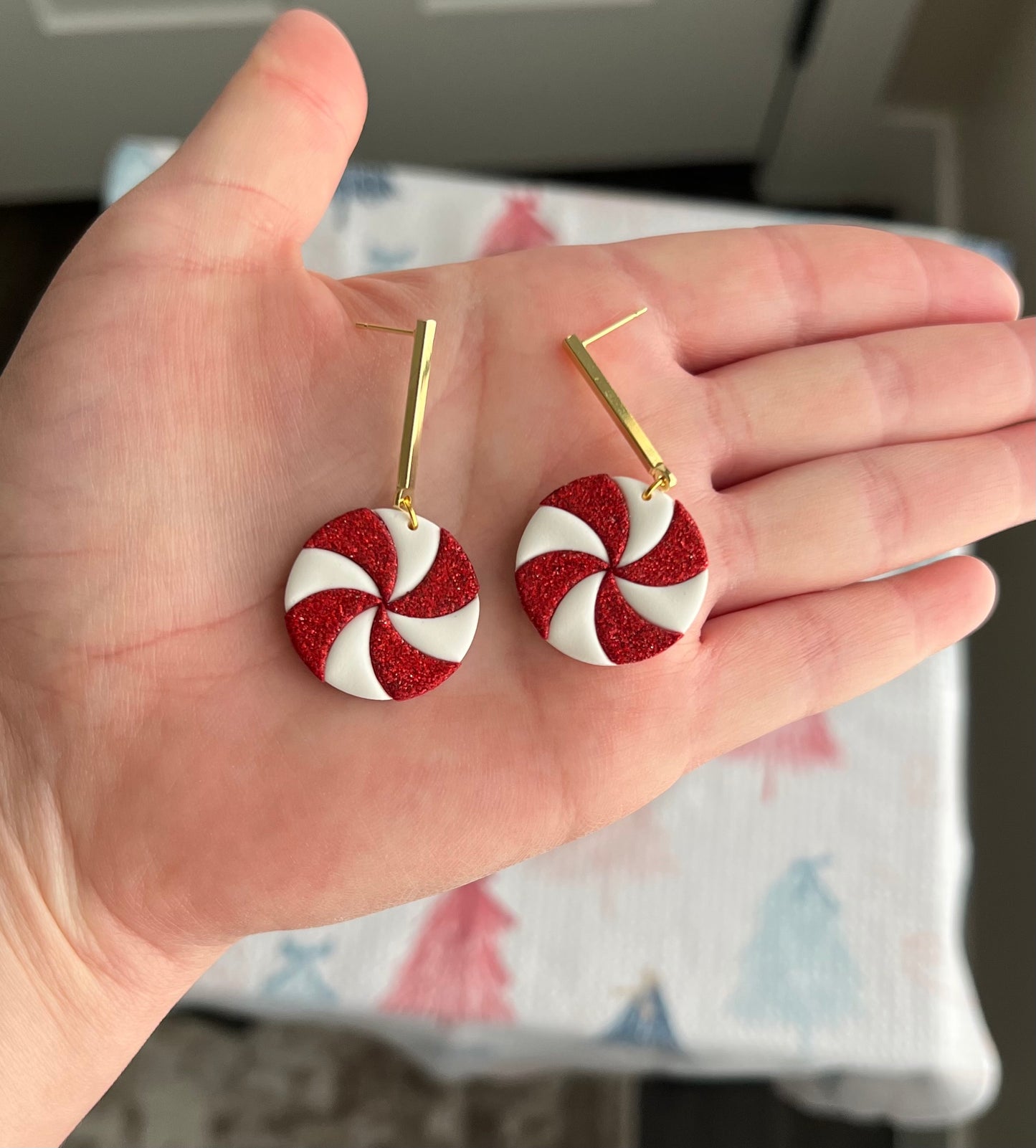 Glitter Peppermint Candy