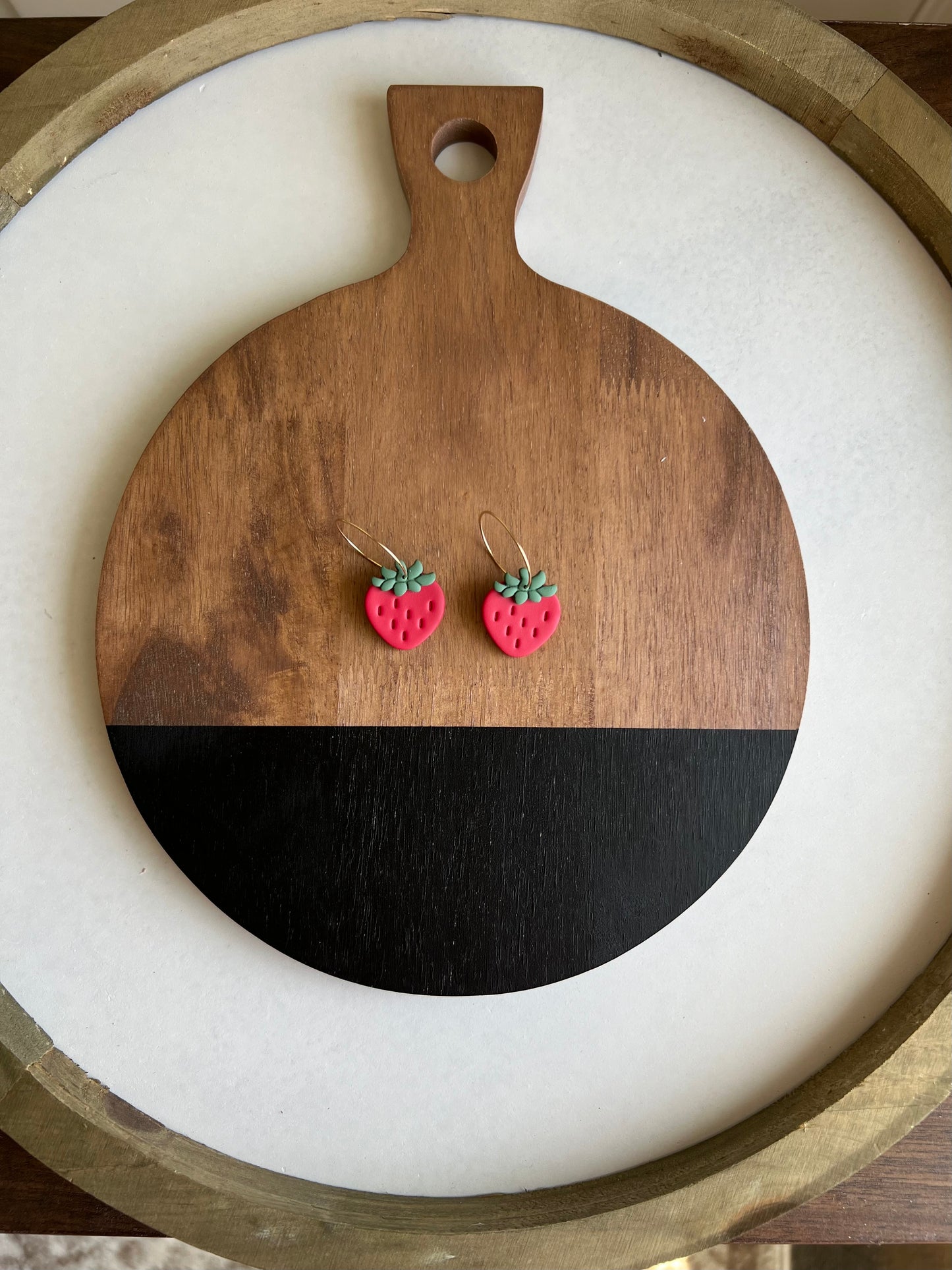Strawberry Hoops