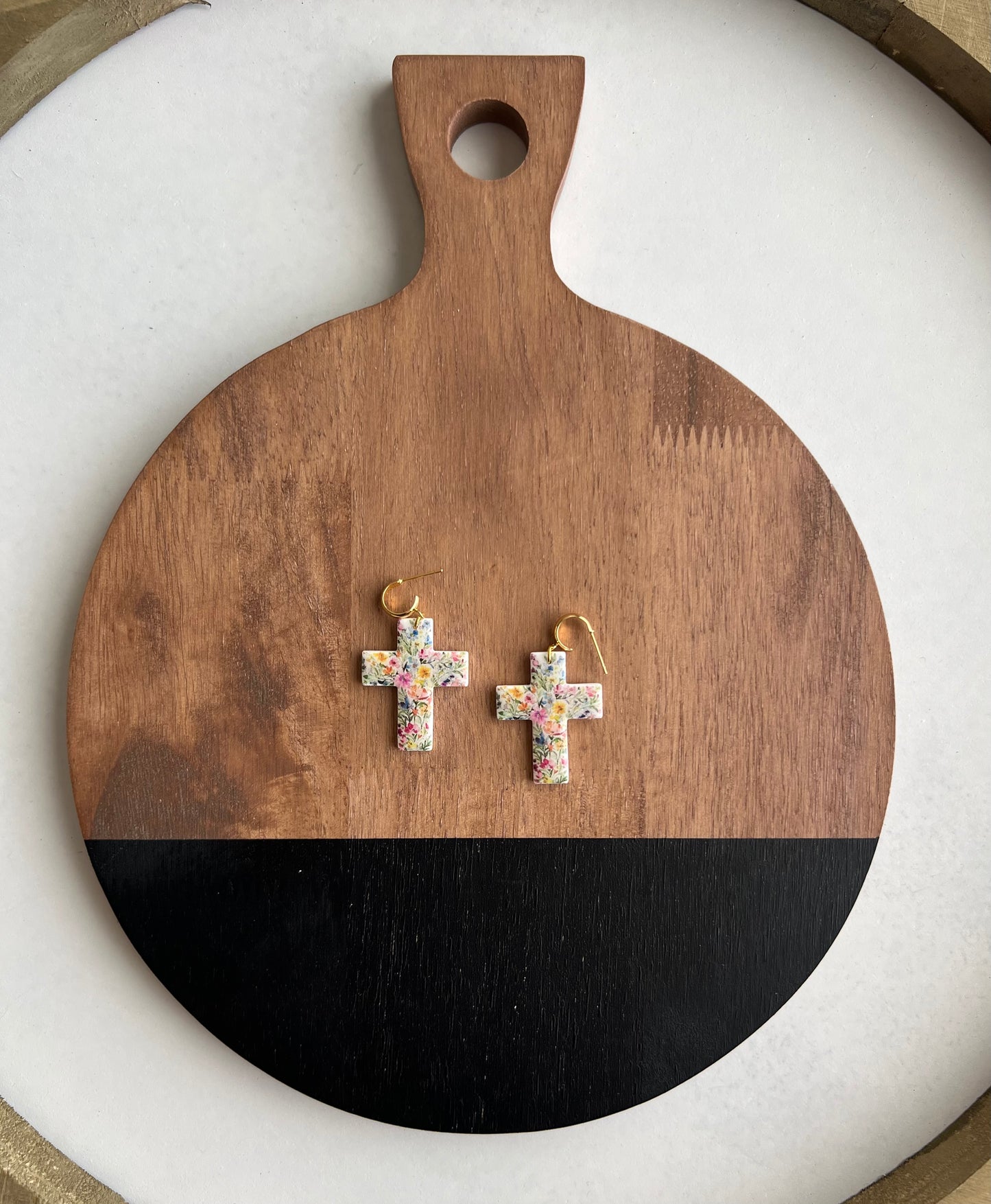 Spring Floral Crosses