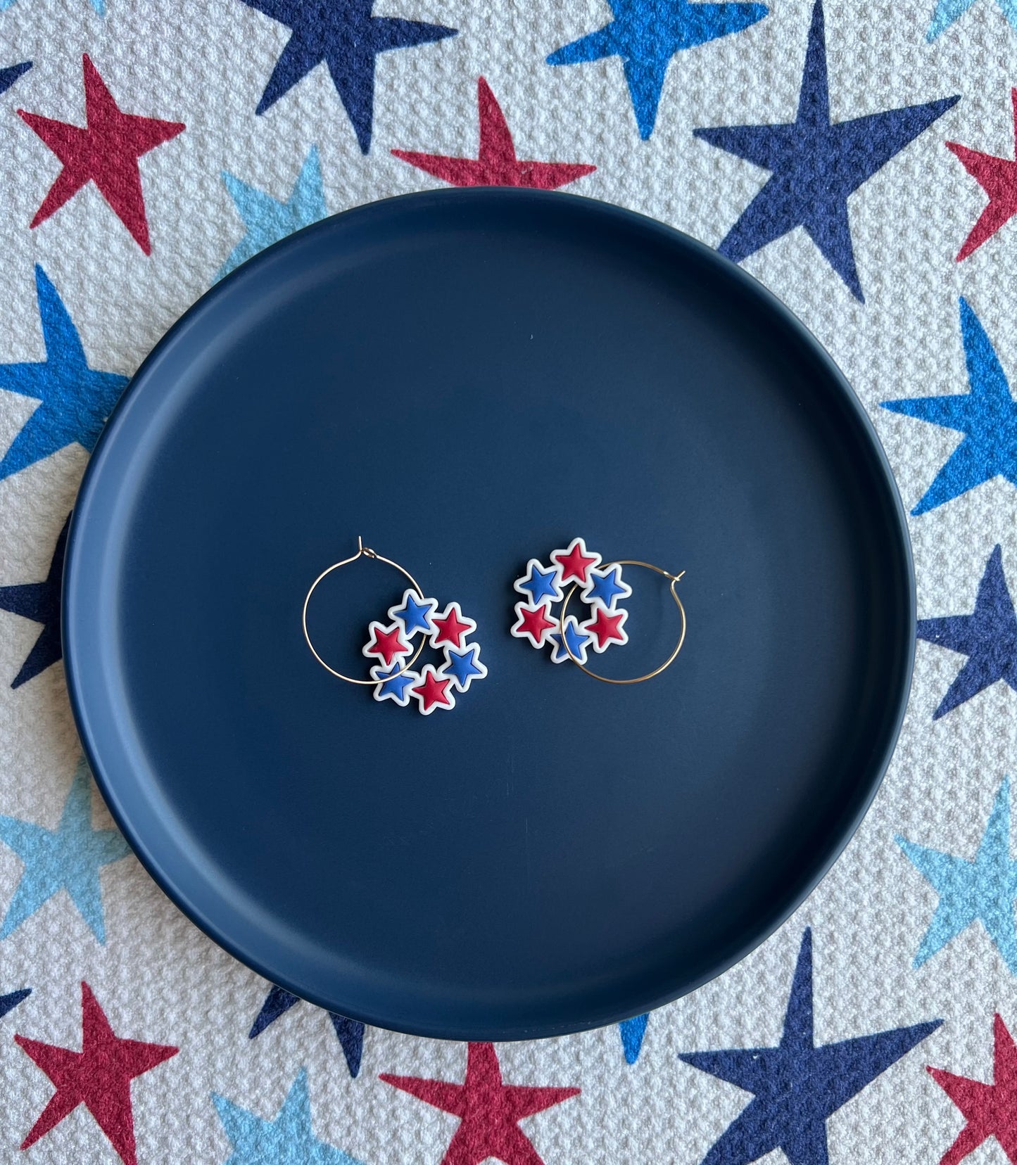 Star Wreath Hoops