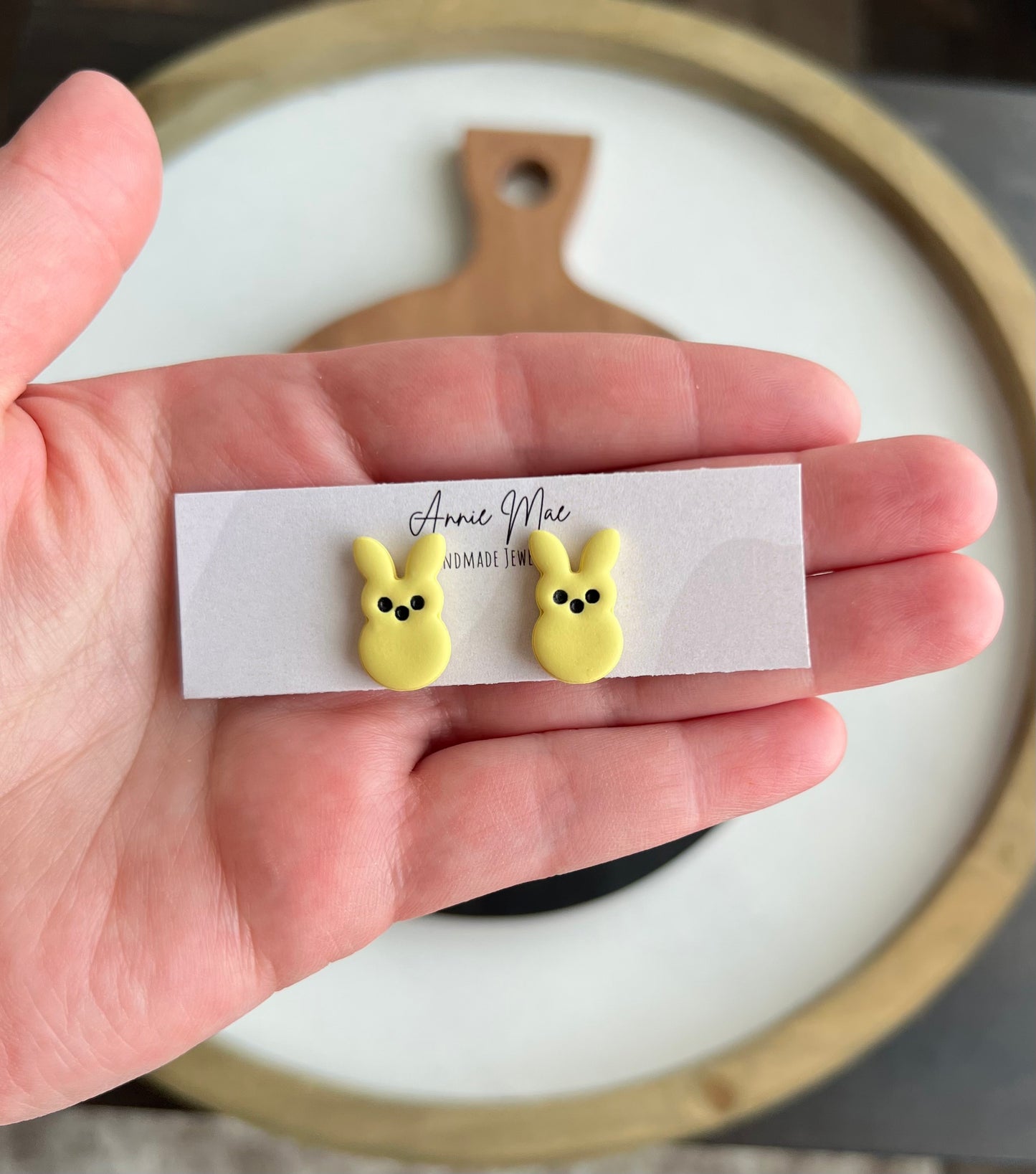 Bunny Peep Studs - PRE ORDER