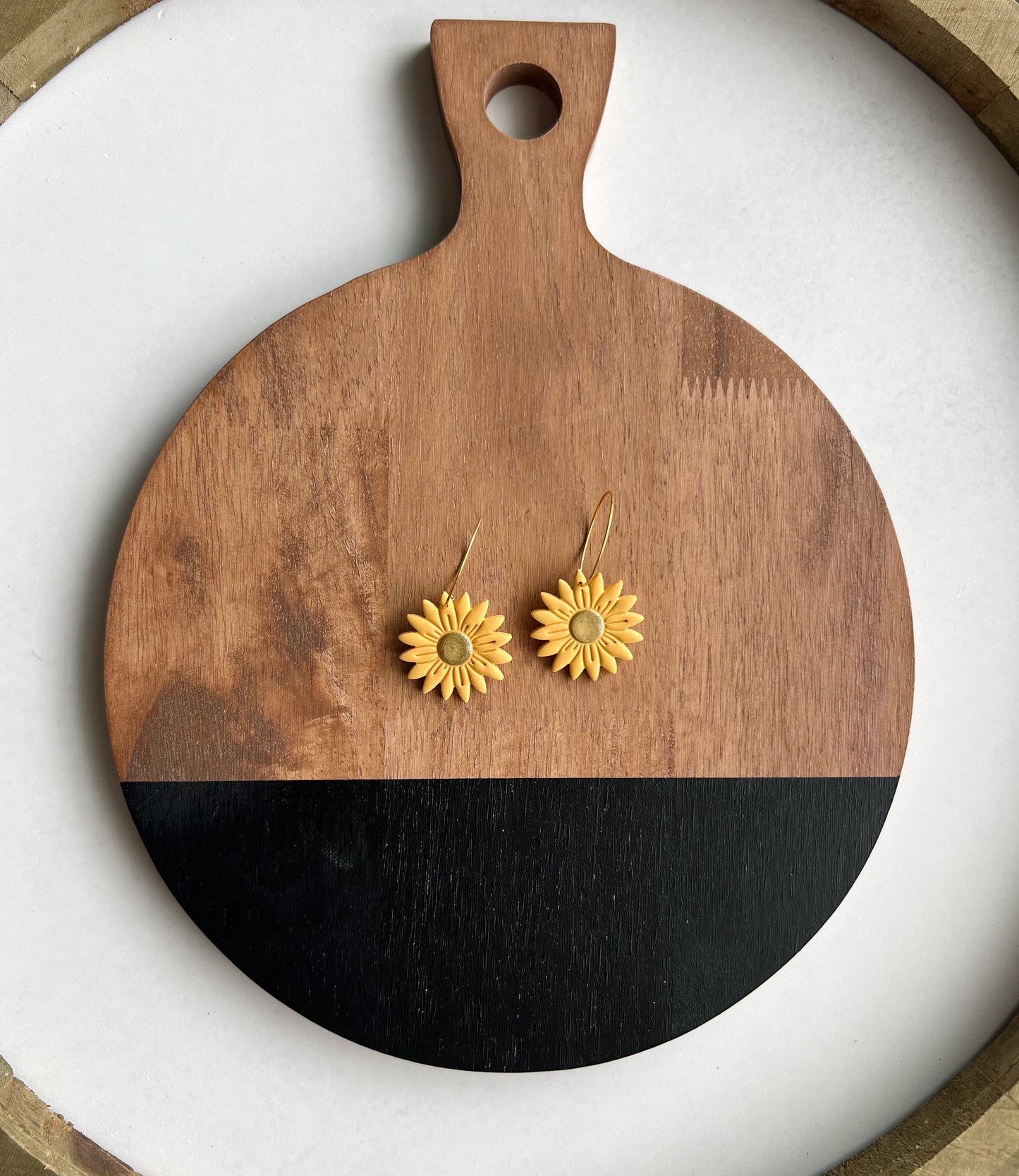 Flower Hoop - Lemon Sorbet