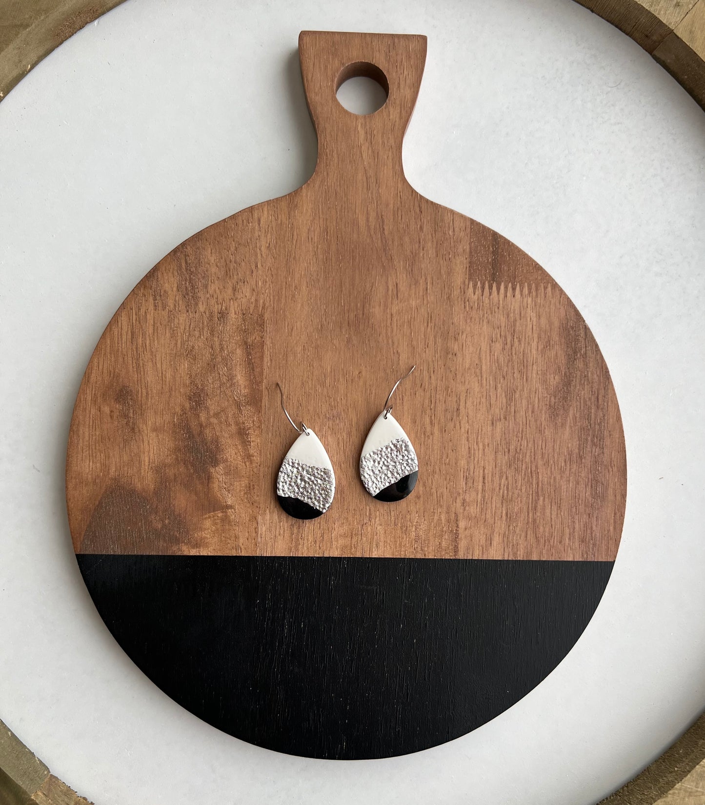 Lyla - Black, White, & Silver