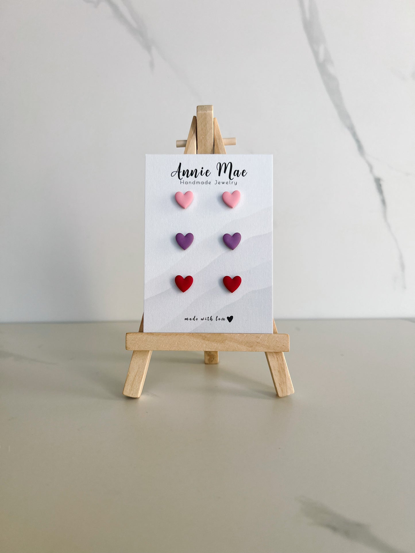Heart Mini Stud Pack