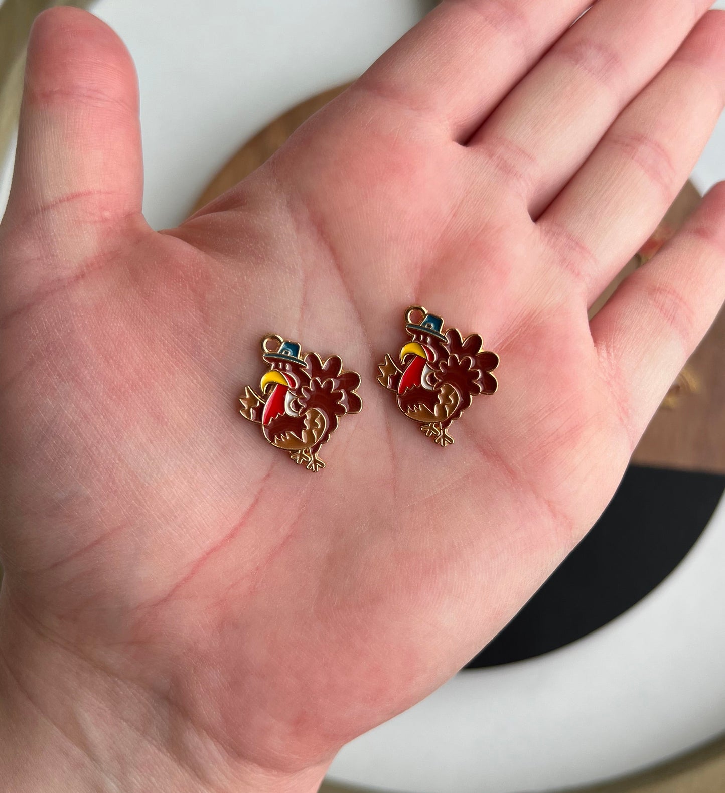 Turkey Charm Huggies