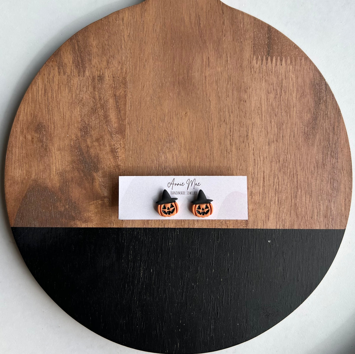 Witch Pumpkin Stud - PRE ORDER