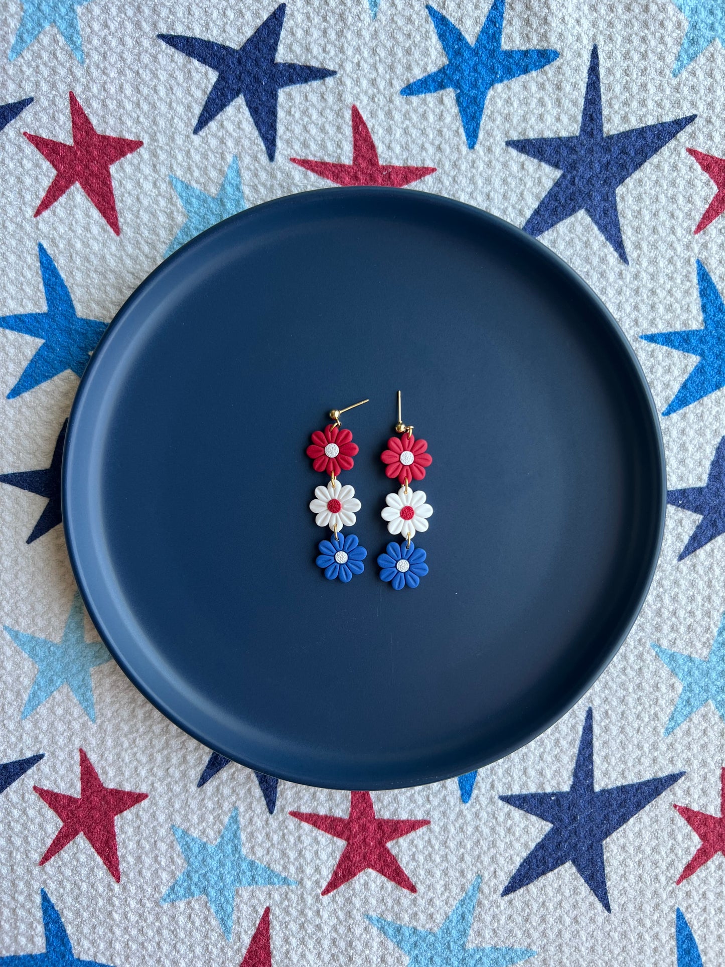 Flower Trio - Patriotic