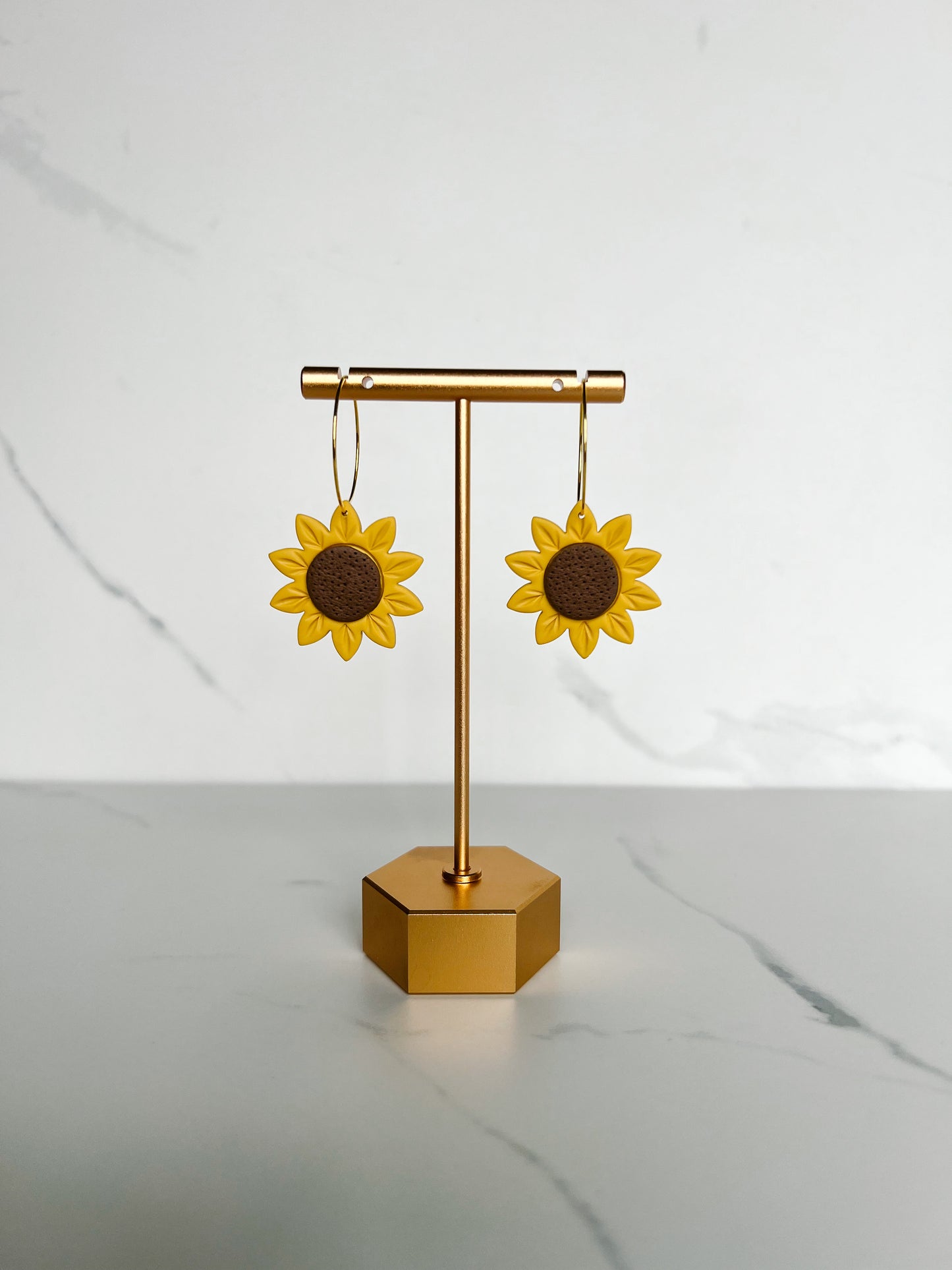 Sunflower Hoops - PRE ORDER