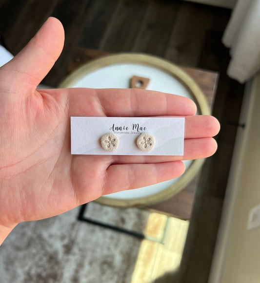 Sand Dollar Studs