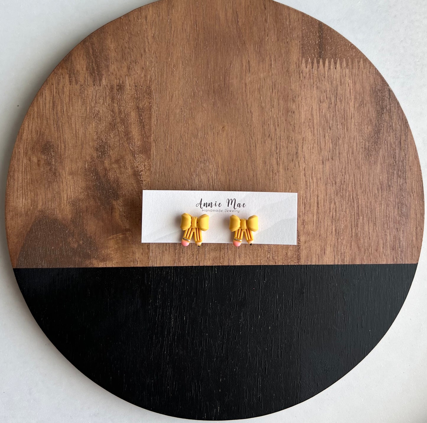Pencil Bow Studs - PRE ORDER