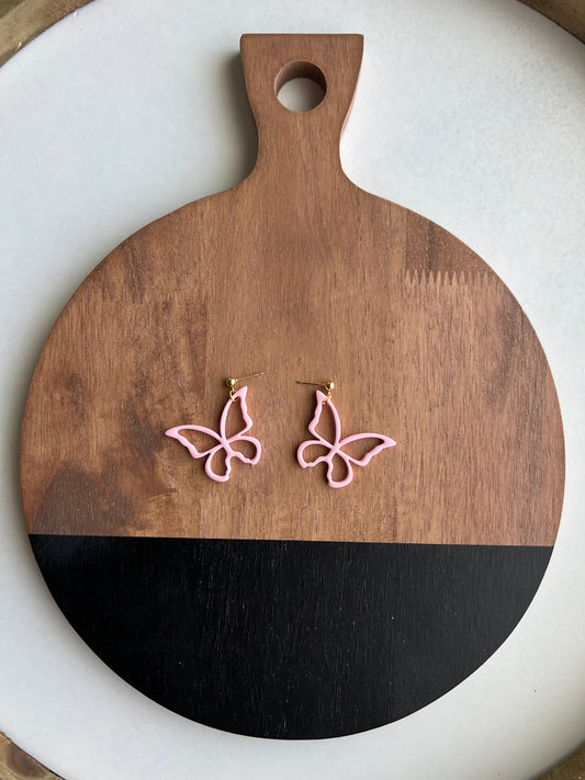 Butterfly Outline - Pink