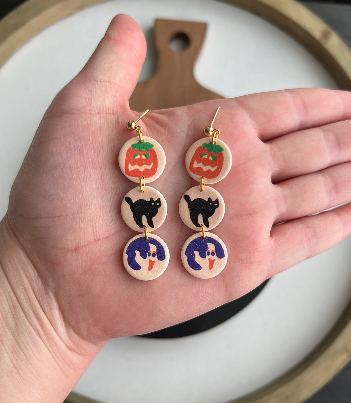Halloween Cookie Trio