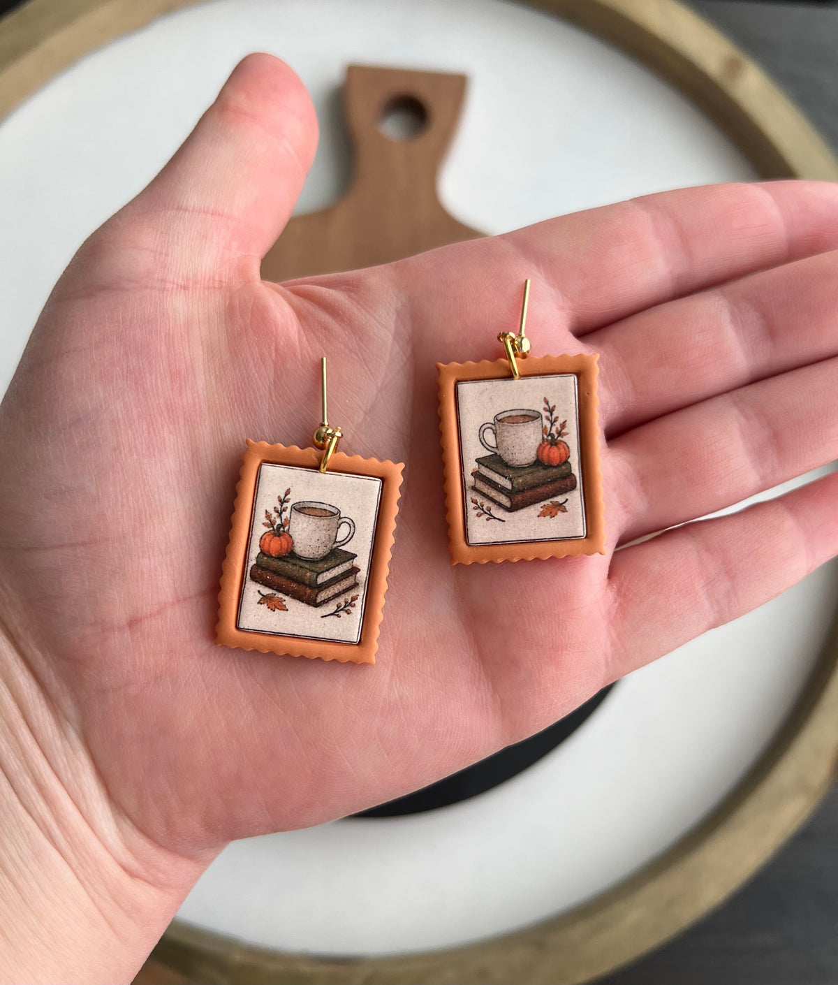 Fall Stamps - Mug & Books