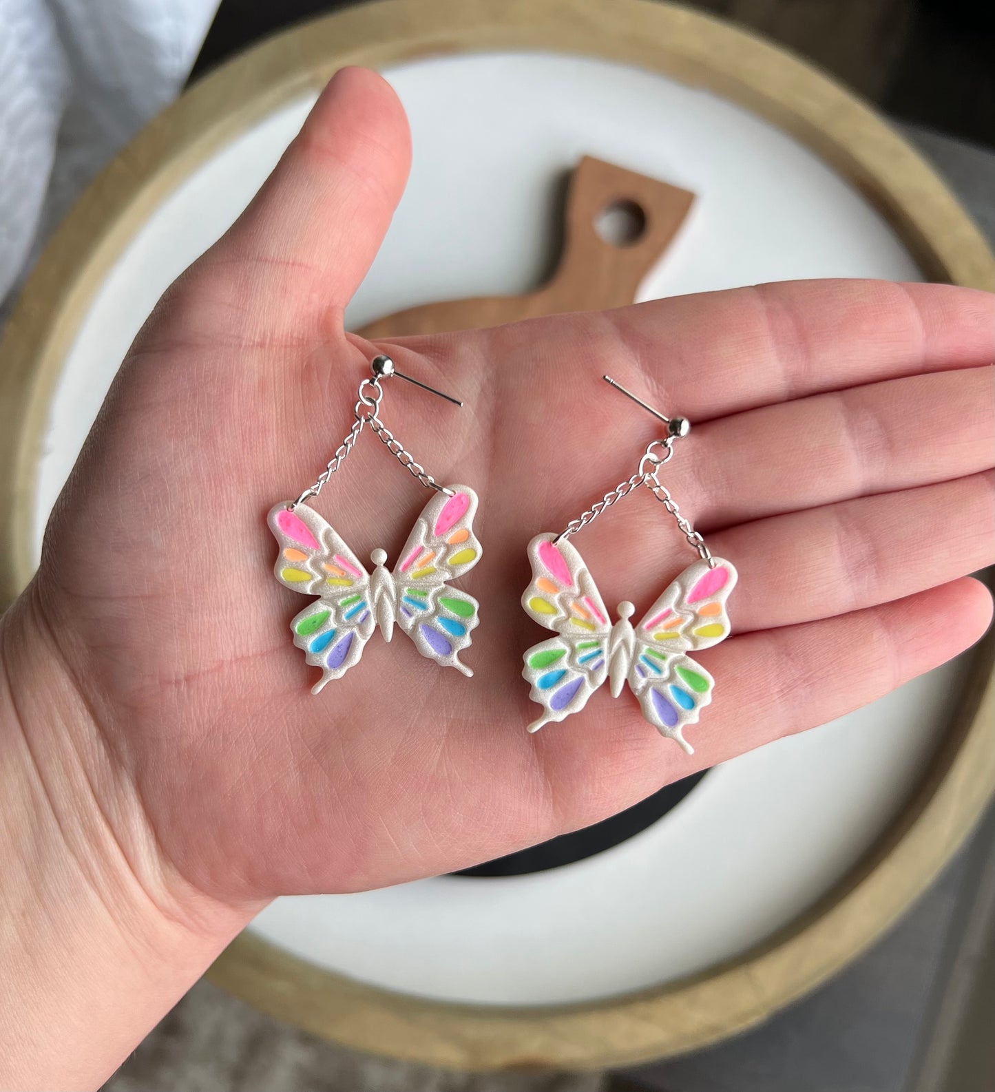 Rainbow Monarch Butterly - PRE ORDER