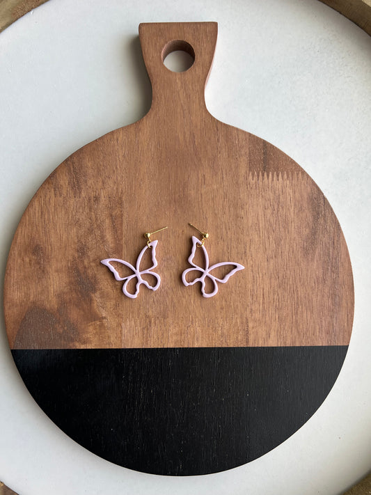 Butterfly Outline - Purple