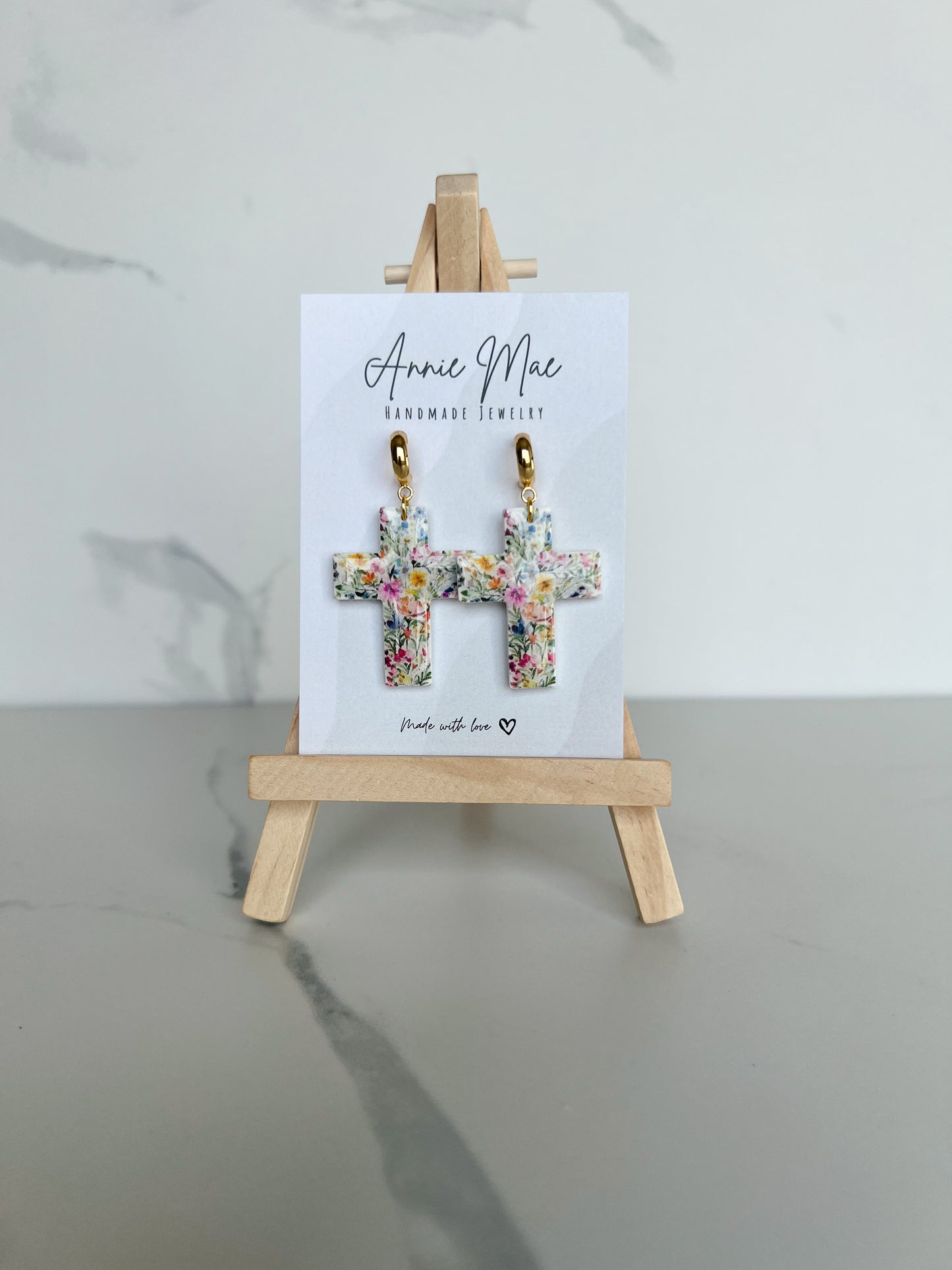 Spring Floral Crosses