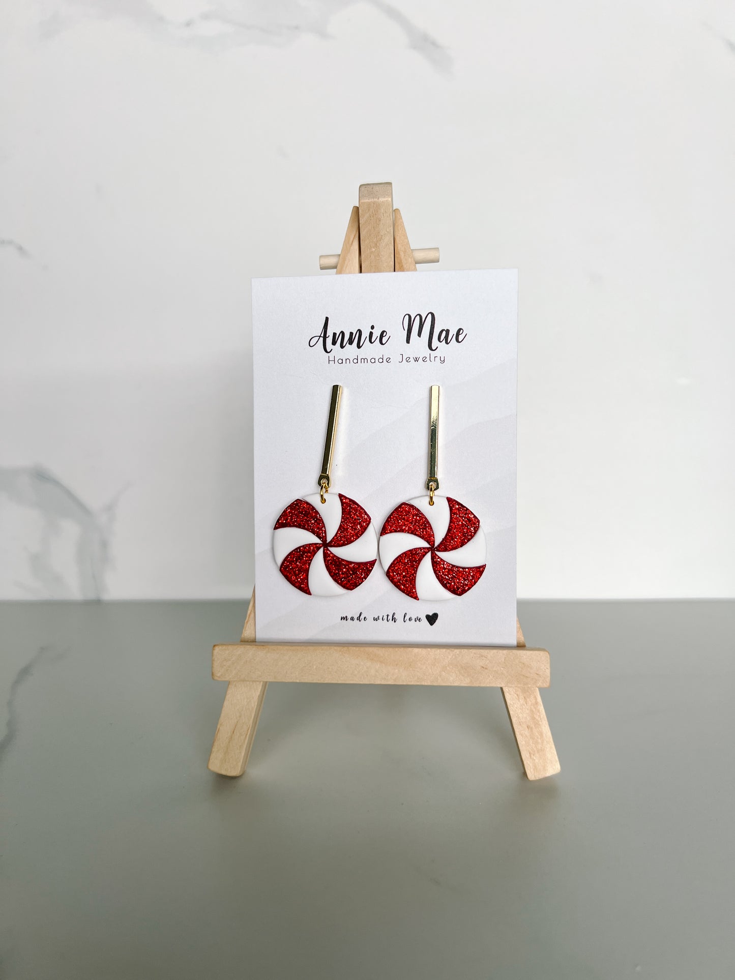 Glitter Peppermint Candy