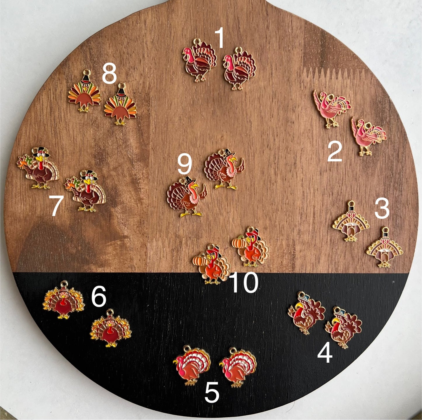 Turkey Charm Huggies