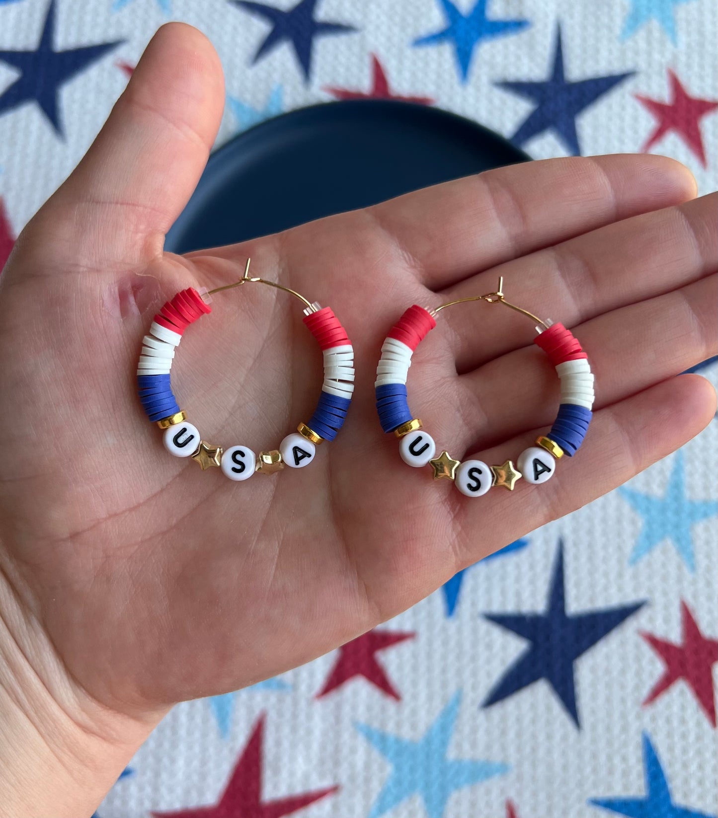 USA Bead Hoops