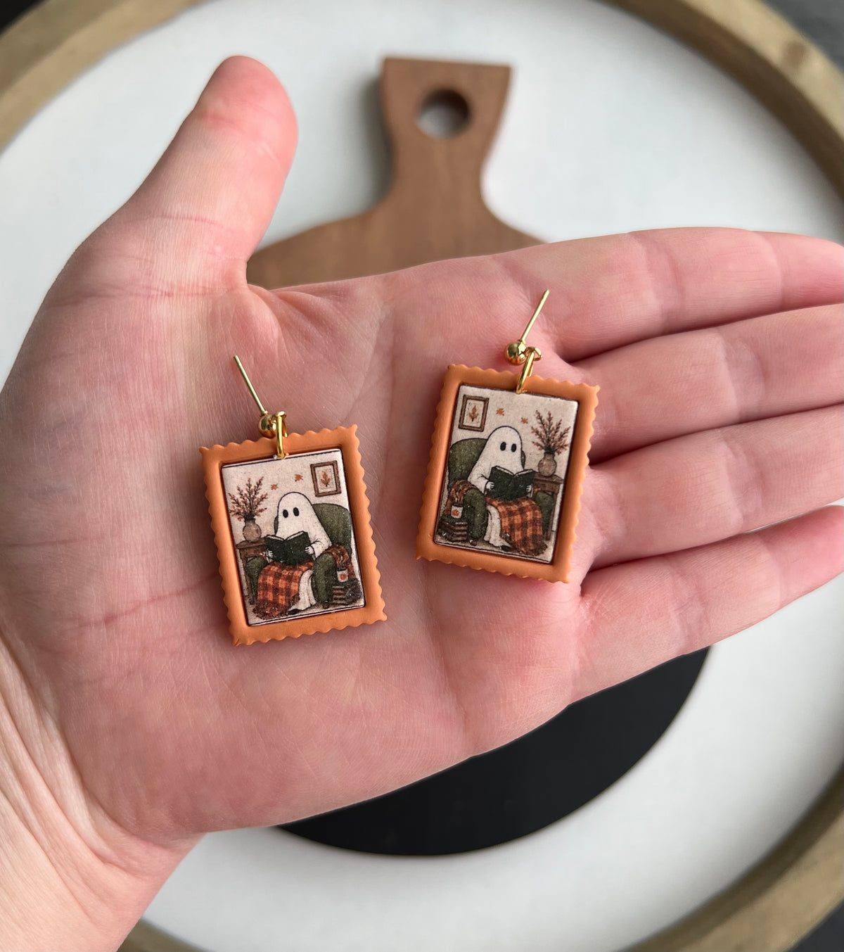 Fall Stamps - Reading Ghost