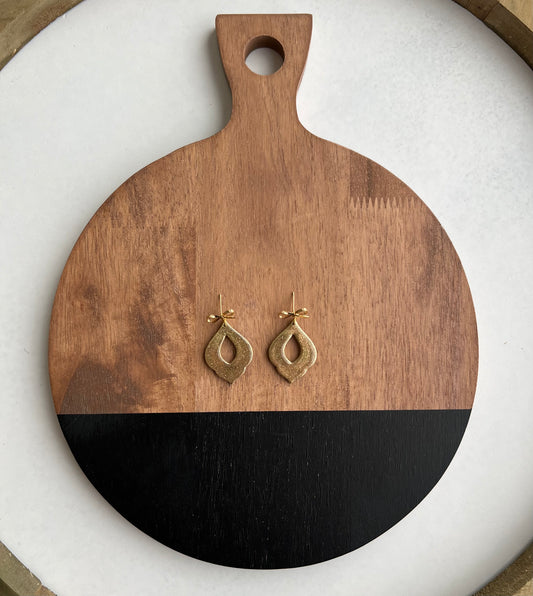 Avery - Gold Glitter