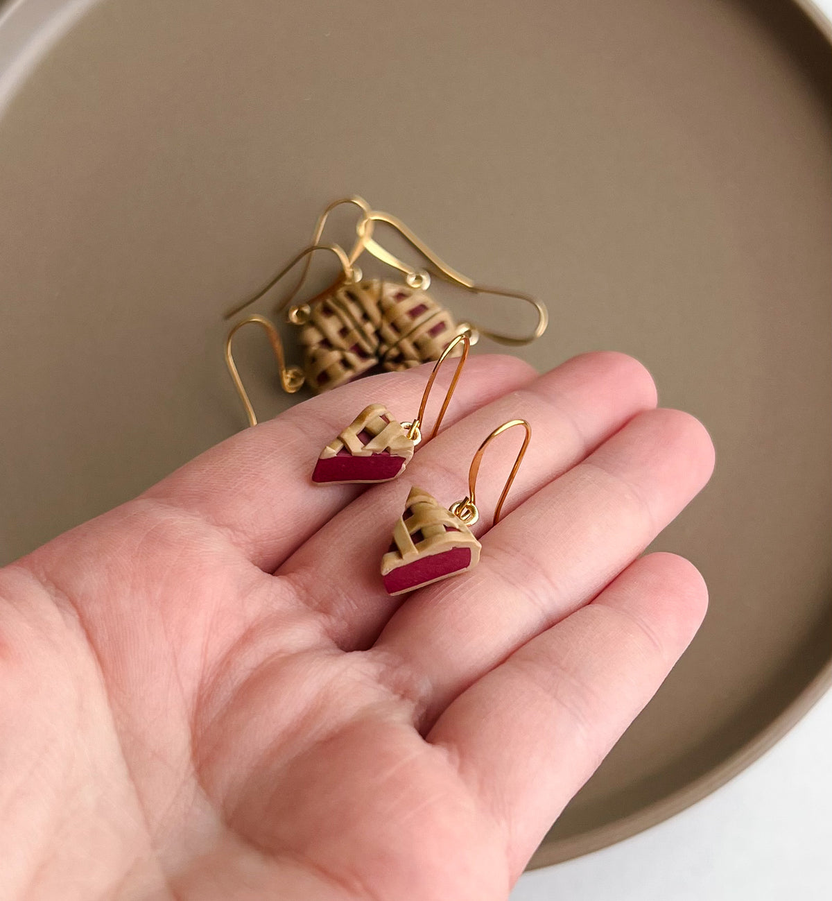 3D Berry Pie Slices (1 pair - 2 slices)