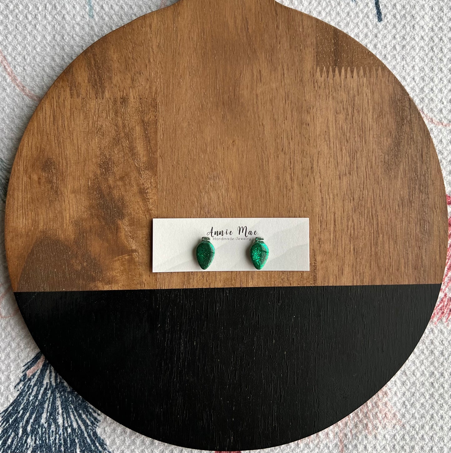 Glitter Light Bulb Studs