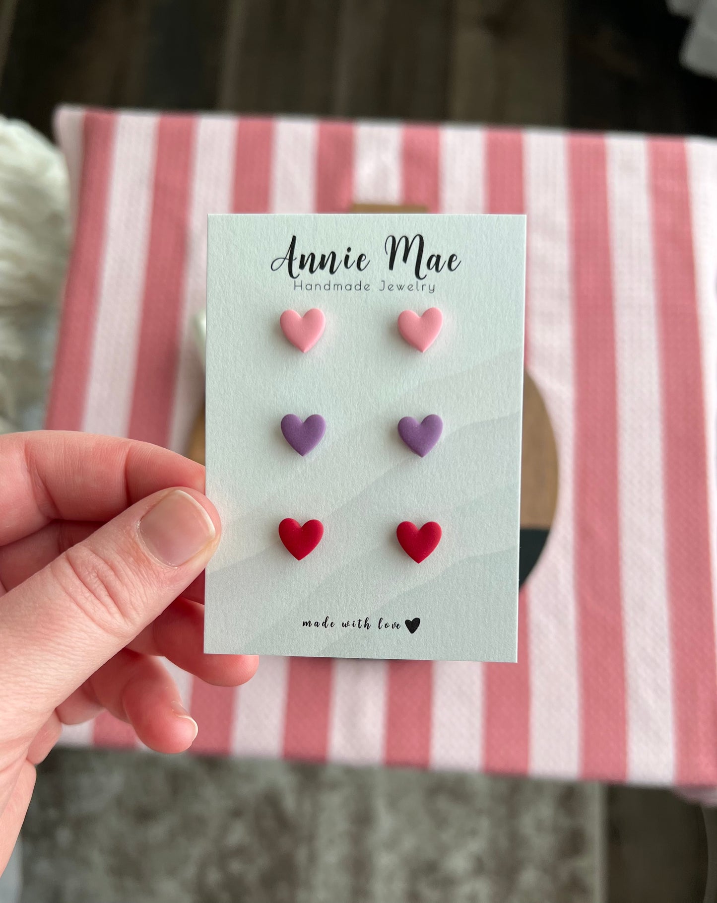 Heart Mini Stud Pack