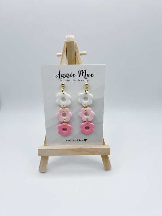 Daisy Trio - Pink Ombré
